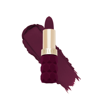 Labial Color Fetish Matte Lipstick - Milani vista frontal con fondo blanco.