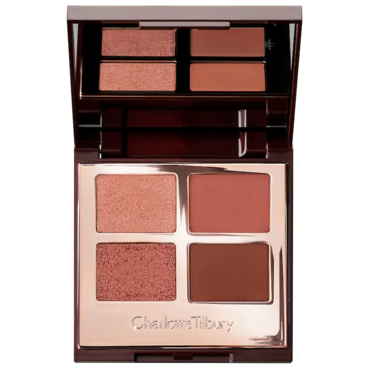 Paleta de Sombras de Ojos Pillow Talk Collection - Charlotte Tilbury vista frontal con fondo blanco.