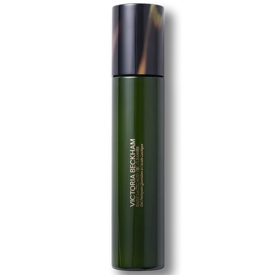 Limpiador Facial en Gel de Ácido Láctico The Daily Cleansing Protocol™ - Victoria Beckham Beauty vista frontal con fondo blanco.