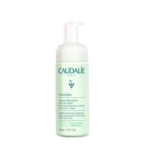 Espuma Limpiadora Suave Vinoclean - Caudalie