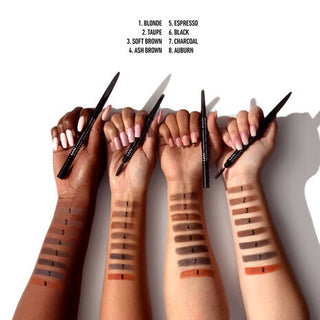 Lápiz para cejas Precision Brow Pencil doble punta - NYX