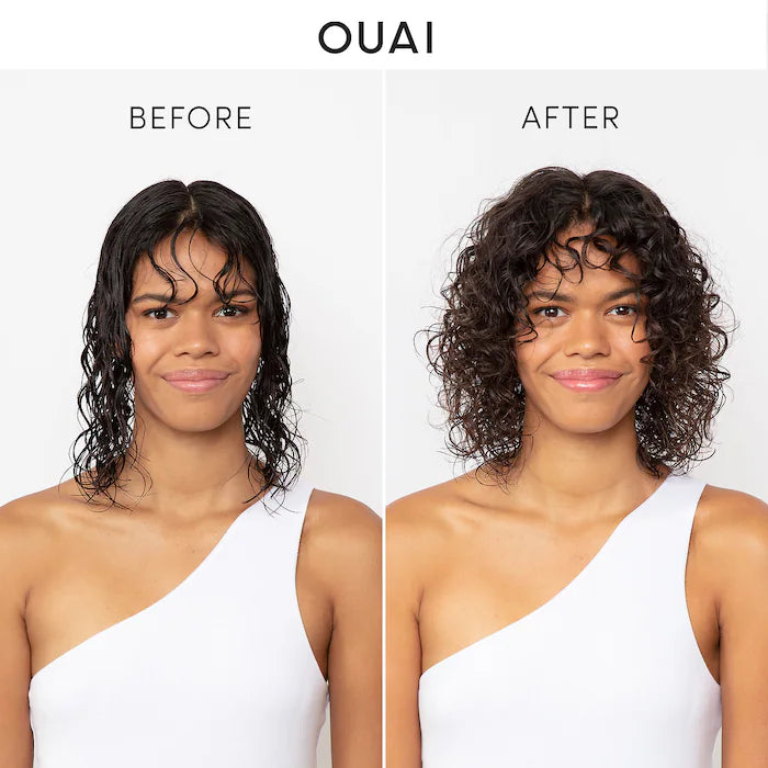 Spray ondulador de Cabello Wave Spray™ - OUAI vista frontal con fondo blanco.