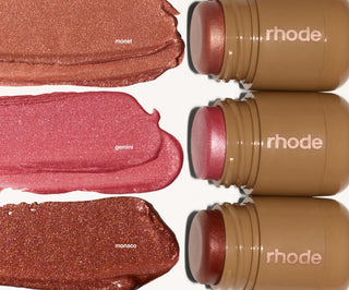 Rubor Pocket Pearl: The mini shimmery flush - Rhode x Alexandra Leclerc