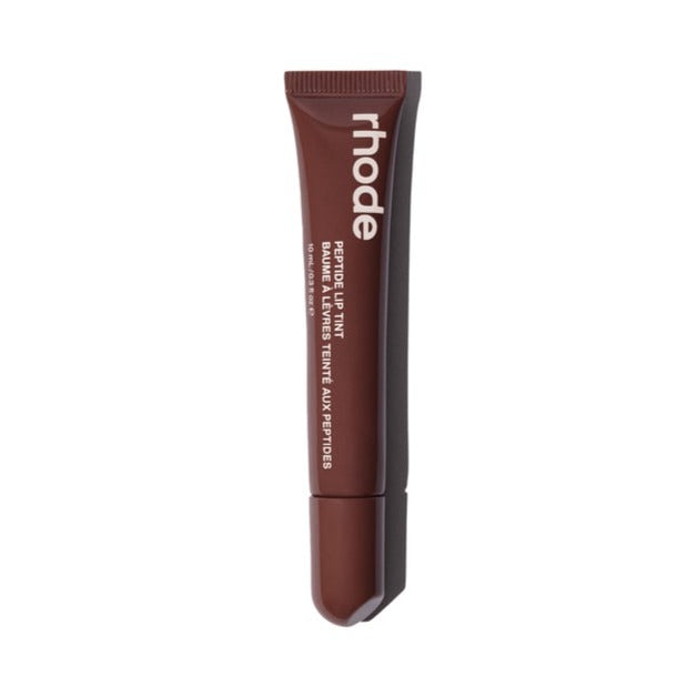 Tinte labial Peptide lip tint THE TINTED LIP LAYER - Rhode Skin vista frontal con fondo blanco.