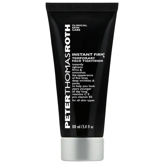 Reafirmante facial Instant FIRMx® Temporary Face Tightener - Peter Thomas Roth vista frontal con fondo blanco.