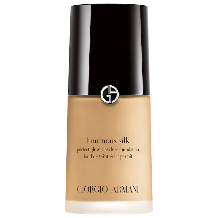 Base de Maquillaje Luminous Silk Perfect Glow Flawless Oil-Free - Armani Beauty vista frontal con fondo blanco.