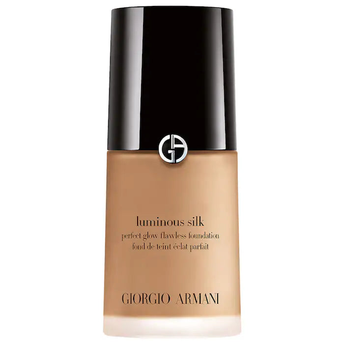 Base de Maquillaje Luminous Silk Perfect Glow Flawless Oil-Free - Armani Beauty vista frontal con fondo blanco.