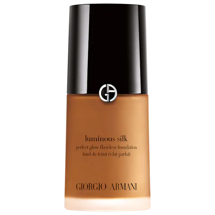 Base de Maquillaje Luminous Silk Perfect Glow Flawless Oil-Free - Armani Beauty vista frontal con fondo blanco.