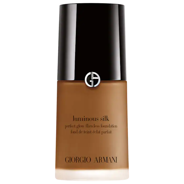 Base de Maquillaje Luminous Silk Perfect Glow Flawless Oil-Free - Armani Beauty vista frontal con fondo blanco.