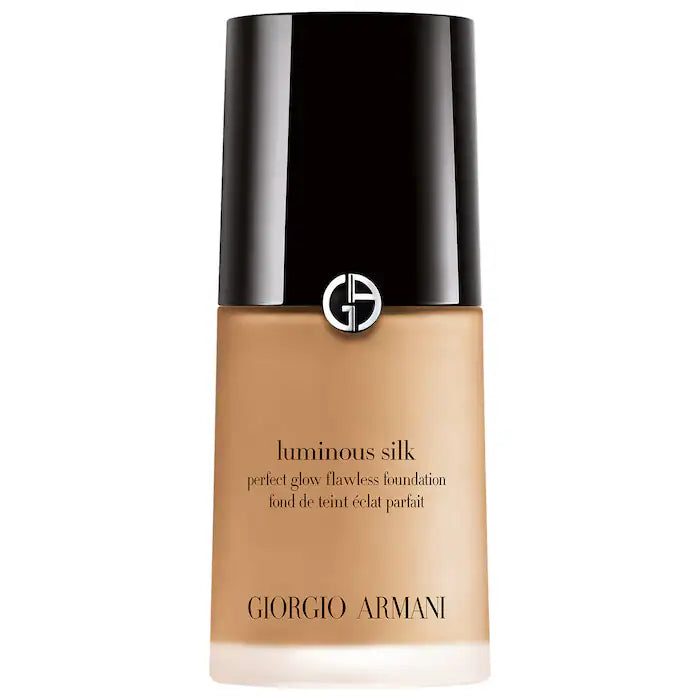 Base de Maquillaje Luminous Silk Perfect Glow Flawless Oil-Free - Armani Beauty vista frontal con fondo blanco.