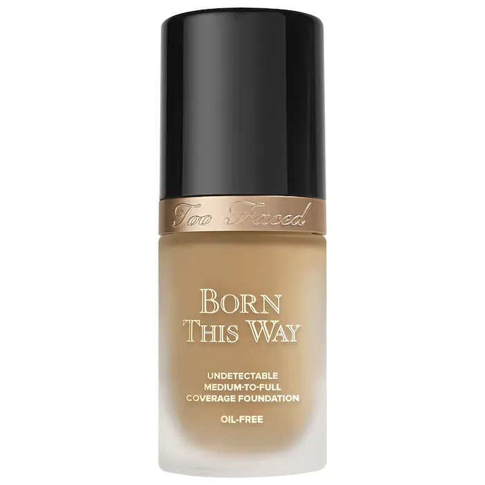 Base de Maquillaje Born This Way Natural Finish - Too Faced vista frontal con fondo blanco.