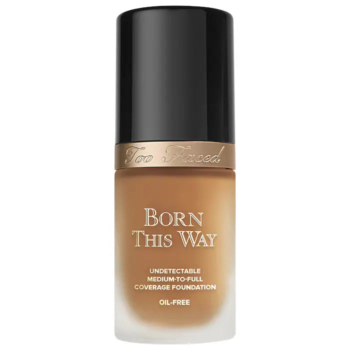 Base de Maquillaje Born This Way Natural Finish - Too Faced vista frontal con fondo blanco.