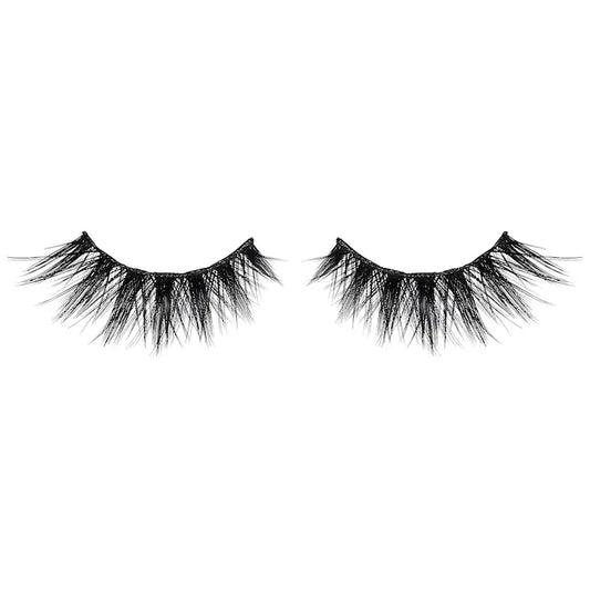 Pestañas postizas reutilizables Classic False Lashes - HUDA BEAUTY vista frontal con fondo blanco.