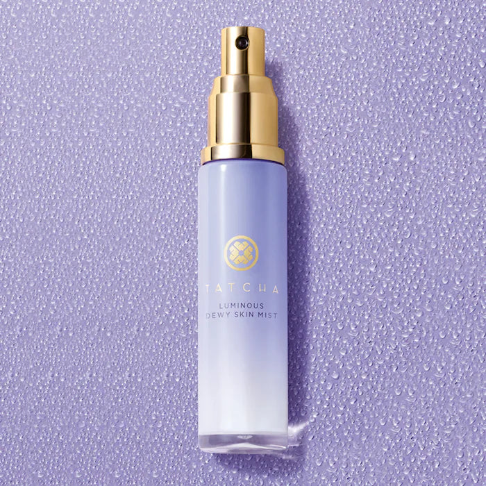 Bruma facial hidratante e iluminadora Luminous Dewy Skin Mist™  - Tatcha vista frontal con fondo blanco.