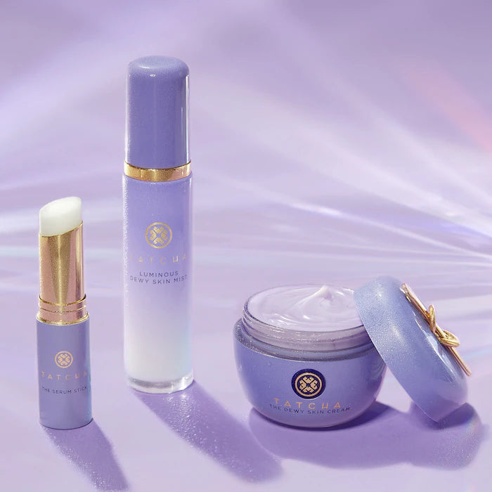 Bruma facial hidratante e iluminadora Luminous Dewy Skin Mist™  - Tatcha vista frontal con fondo blanco.