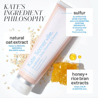 Limpiador facial diario EradiKate™ 3% Sulfur + Acne Treatment - Kate Somerville