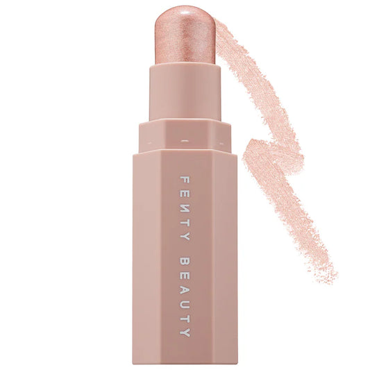 Iluminador Match Stix Shimmer Skinstick - Fenty Beauty vista frontal con fondo blanco.