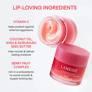 Mascarilla labial de hidratación intensiva Lip Sleeping Mask con Vitamina C - LANEIGE