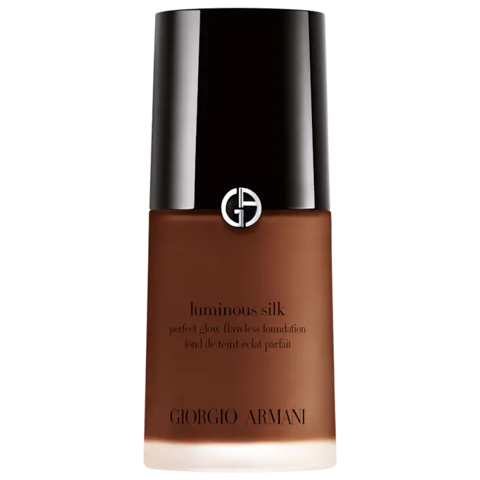 Base de Maquillaje Luminous Silk Perfect Glow Flawless Oil-Free - Armani Beauty vista frontal con fondo blanco.