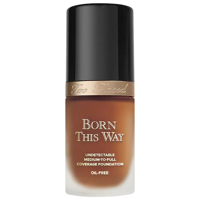 Base de Maquillaje Born This Way Natural Finish - Too Faced vista frontal con fondo blanco.