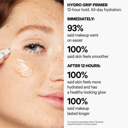 Hydro Grip™ Primer hidratante con Ácido Hialurónico + Niacinamide - MILK MAKEUP vista frontal con fondo blanco.