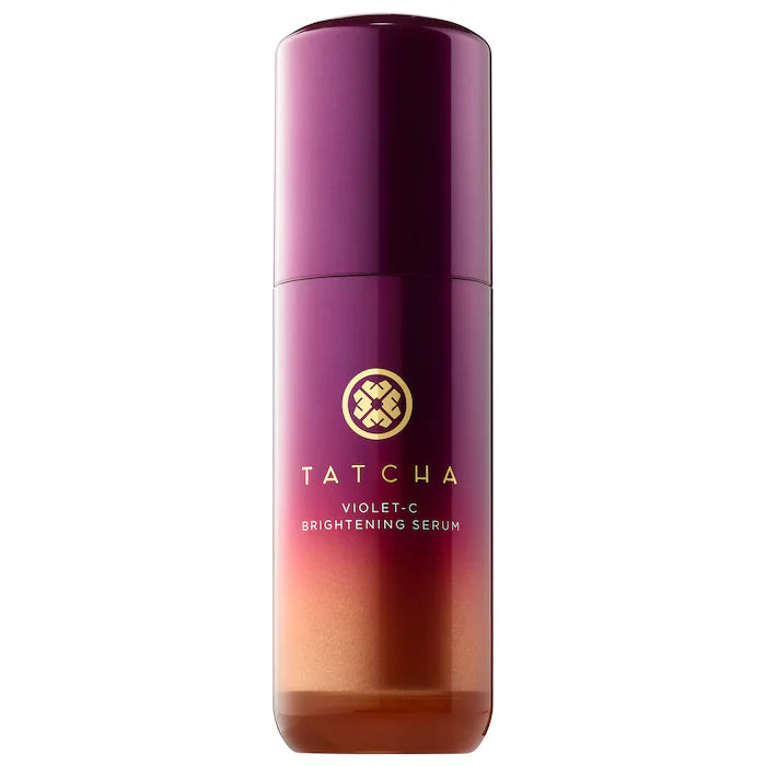 Sérum Iluminador Violet-C™  20% Vitamina C + 10% AHA- Tatcha vista frontal con fondo blanco.