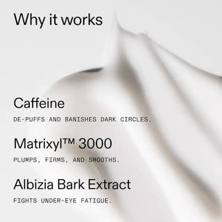 Crema Contorno de Ojos Caffeine De-puffing + Dark Circle - The INKEY List