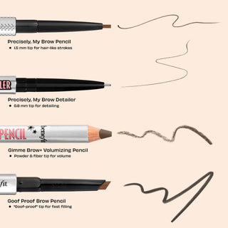 Lápiz para cejas Precisely, My Brow Pencil Waterproof - Benefit Cosmetics