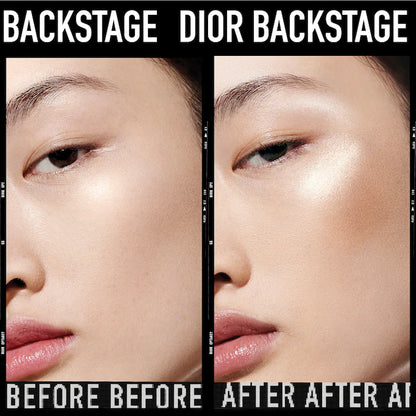 Paleta de Iluminadores BACKSTAGE Glow Face Palette - Dior vista frontal con fondo blanco.