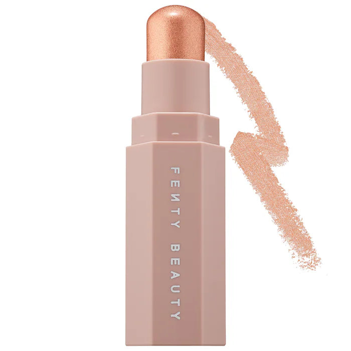 Iluminador Match Stix Shimmer Skinstick - Fenty Beauty vista frontal con fondo blanco.