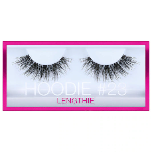 Pestañas postizas Hoodie False Lashes - HUDA BEAUTY vista frontal con fondo blanco.