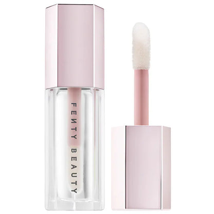 Labial Gloss Bomb Universal Lip Luminizer - Fenty Beauty vista frontal con fondo blanco.