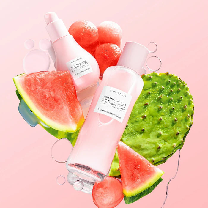 Tónico Facial minimizador de poros Watermelon Glow PHA + BHA - Glow Recipe