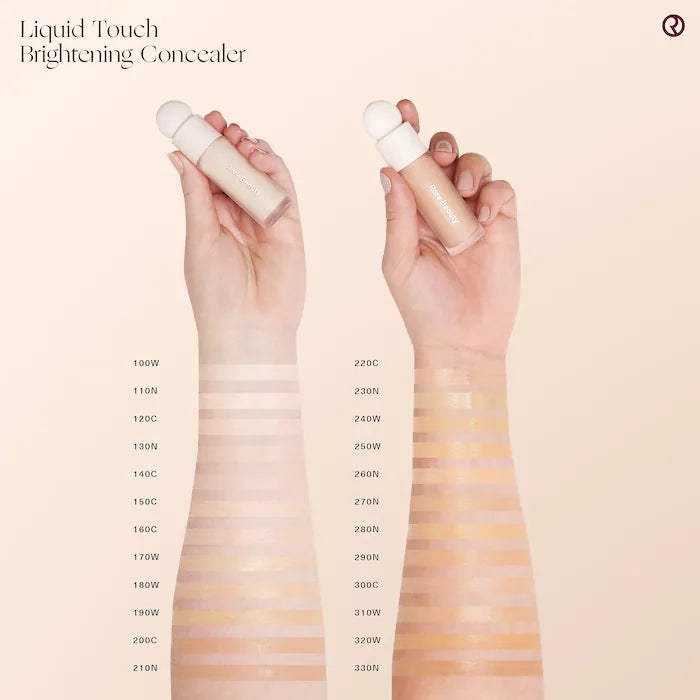 Corrector Liquid Touch Brightening - Rare Beauty vista frontal con fondo blanco.