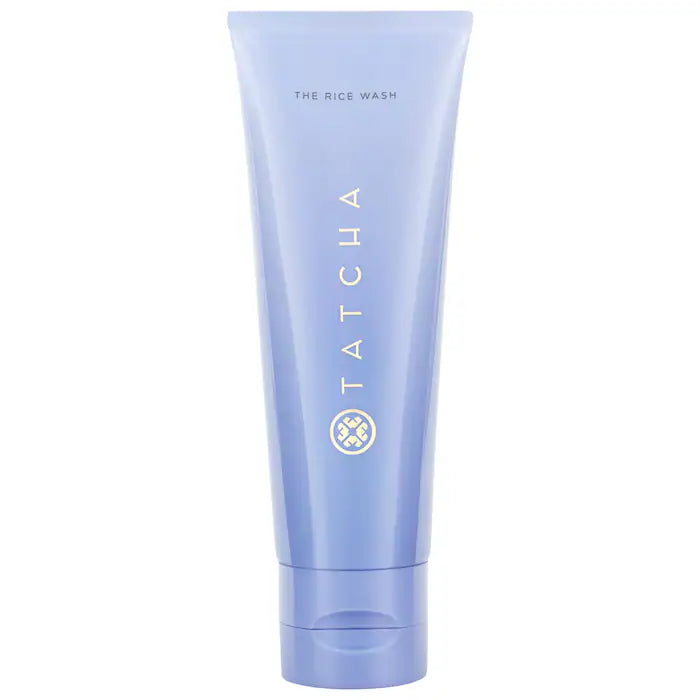 Limpiador facial The Rice Wash Skin Softening™ - Tatcha vista frontal con fondo blanco.