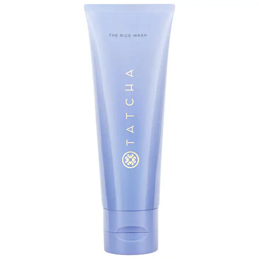 Limpiador facial The Rice Wash Skin Softening™ - Tatcha vista frontal con fondo blanco.