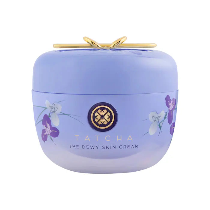 Crema Facial Hidratante voluminizadora The Dewy Skin Cream™ - Tatcha vista frontal con fondo blanco.