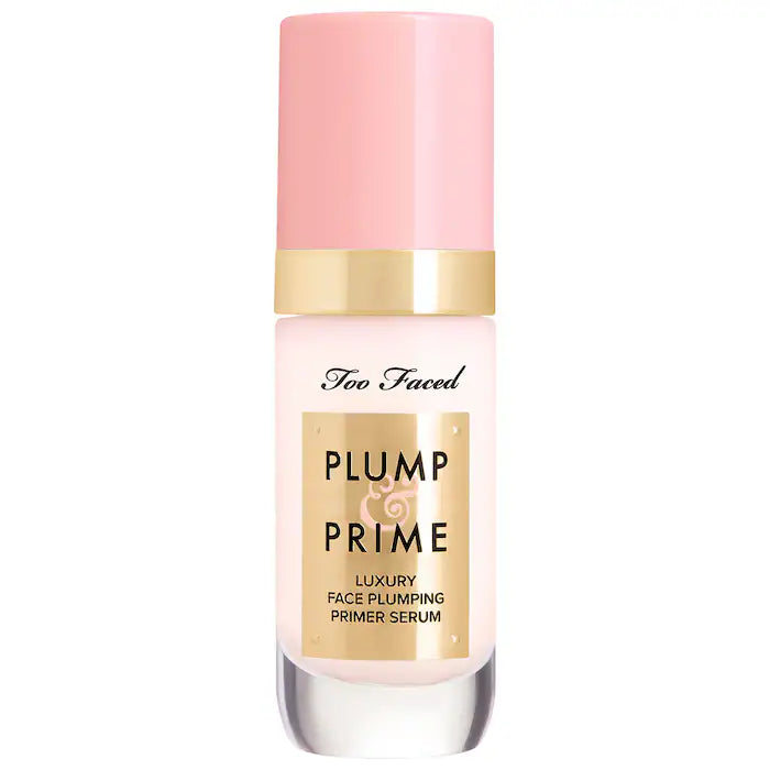 Plump & Prime ™ Primer en Serum rellenador - Too Faced vista frontal con fondo blanco.