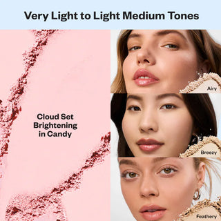 Polvo fijador Cloud Set Baked Setting & Smoothing Talc-Free Vegan - Kosas