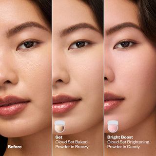 Polvo fijador Cloud Set Baked Setting & Smoothing Talc-Free Vegan - Kosas