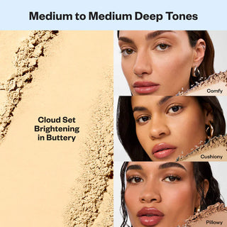 Polvo fijador Cloud Set Baked Setting & Smoothing Talc-Free Vegan - Kosas
