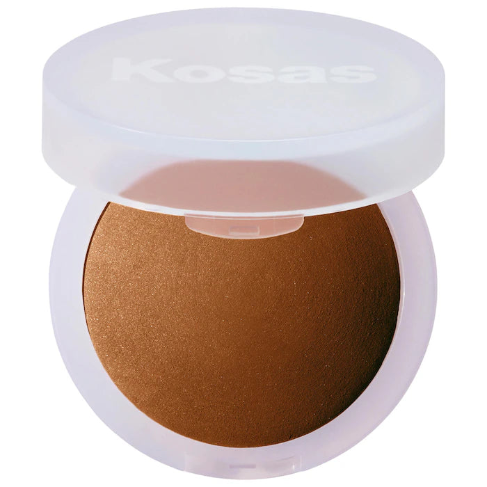 Polvo fijador Cloud Set Baked Setting & Smoothing Talc-Free Vegan - Kosas vista frontal con fondo blanco.