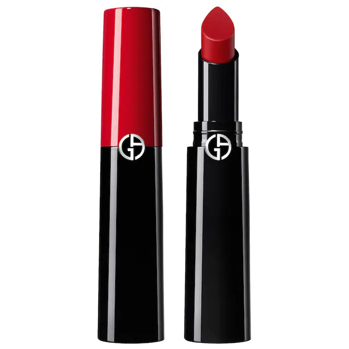 Labial Lip Power Long Lasting Lipstick - Armani Beauty vista frontal con fondo blanco.