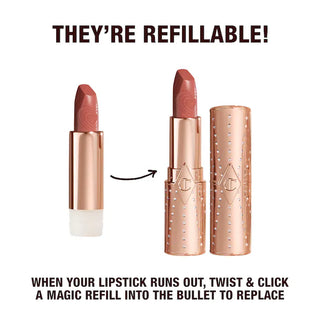 Labial K.I.S.S.I.N.G Satin Shine Lipstick - Charlotte Tilbury