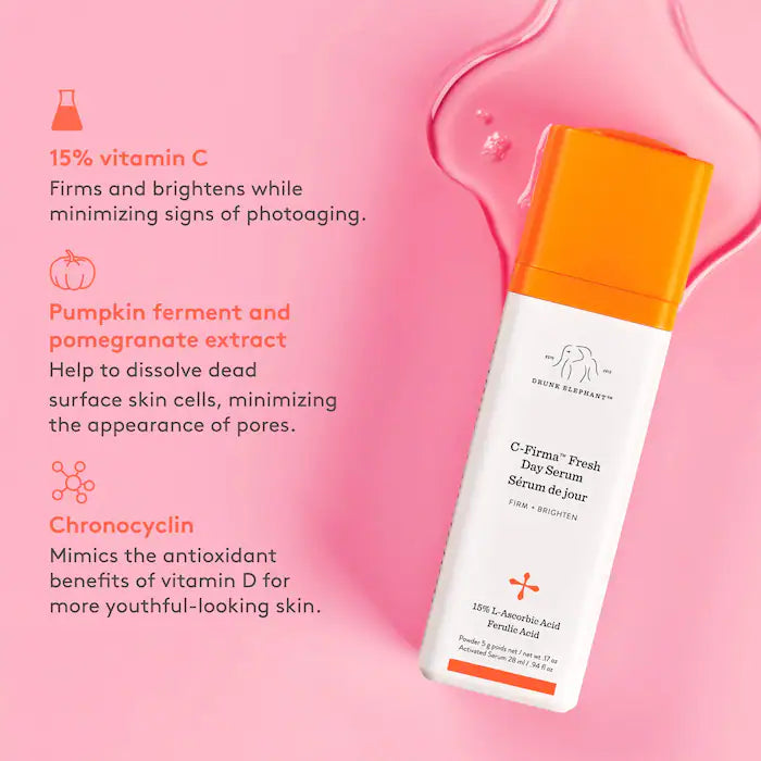 Sérum facial C-Firma™ Fresh Vitamin-C Day Serum - Drunk Elephant