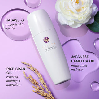 Limpiador facial & removedor de maquillaje The Camellia Oil 2 in 1™ - Tatcha