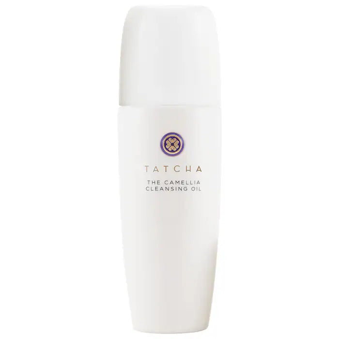 Limpiador facial & removedor de maquillaje The Camellia Oil 2 in 1™ - Tatcha vista frontal con fondo blanco.