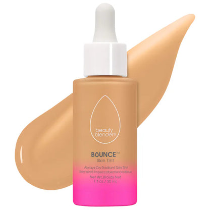 Serum con color Bounce™ 12-Hour Always On Radiant Skin Tint - Beautyblender vista frontal con fondo blanco.