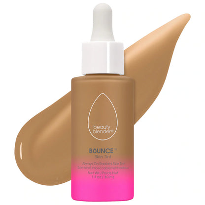 Serum con color Bounce™ 12-Hour Always On Radiant Skin Tint - Beautyblender vista frontal con fondo blanco.