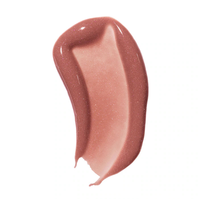 Gloss Voluminizador Wet Lip Oil Plumping Peptide Lip Treatment - Kosas vista frontal con fondo blanco.